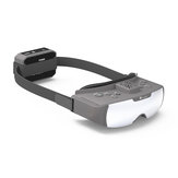Xflip Modular 1024 * 768 OLED Pantalla FOV 42 grados con DVR FPV Gafas 2 Receptor Bays Video Headset sin Batería para RC Racing Drone