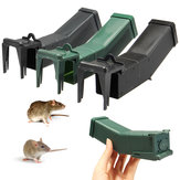 殺さないマウストラップキャッチベイトキャプチャ人道的なネズミローデントハムスターの檻害獣制御の再利用可能なプラスチックマウストラップ