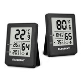 ELEGIANT Digitales Innenhygrometer-Thermometer Rome Temperatur-Feuchtesensor-Monitor ° C / ° F