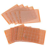 30 Stk. Universal-Leiterplatte 5x7cm 2,54mm Lochabstand DIY Prototypen Papier Leiterplatte Einseitige Leiterplatte