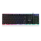 iMiCE AK-700 104 Keys LED Проводная панк-клавиатура с подсветкой Gaming Клавиатура для портативных ПК