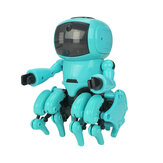 Mofun 962 DIY STEAM Robot RC inteligente de 8 patas con detección de gestos, seguimiento infrarrojo y evitación de obstáculos, juguete de robot ensamblado