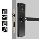Electronic Smart Door Lock Biometric Fingerprint  Digital Code Smart Card Key
