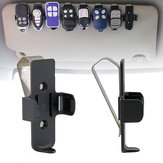 Uchwyt na kluczyki do garażu/bramy sterowane zdalnie na osłonie przeciwsłonecznej samochodu dla PTX4/Merlin/Boss/B&D/Gliderol