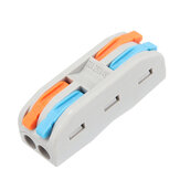 Excellway PCT-2 2Pin Colorful Docking Connector Electrical Connectors Wire Terminal Block Universal Electrical Wire Connector