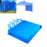 o: Tenda da sole portatile 3x3m con una parete laterale per campeggio, viaggi e picnic, copertura portatile contro il sole e l'epidemia.