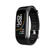 XANES® C6 Plus 0.96in Waterdichte Smartwatch HR Monitor Sport Fitness Armband mi band