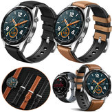 Bakeey 22MM Silikon- und Lederuhr Band für Amazfit GTR 47MM HUAWEI GT Smart Watch