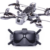 Flywoo Mr.Croc-HD 235mm 5 pouces 6S F4 Drone de course Bluetooth FPV BNF avec unité d'air Caddx et lunettes 2306.5 moteur 1750KV