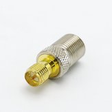 F Type Female to RP SMA External Thread Straight RF Coax Adapter RP SMA Male to F Female Convertor 