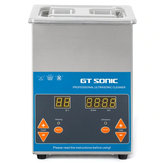 GT Sonic VGT-1620QTD Profesjonalny czyszczarka ultradźwiękowa do mycia precyzyjnych części - srebrna