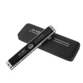 QIMEI QM28A-6 28 Holes C Key Polyphonic Harmonica For Performance Competition