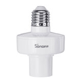 Support de lampe intelligent SONOFF® SlampherR2 E27 RF WiFi pour ampoule, adaptateur compatible avec Alexa Google Home AC100-240V