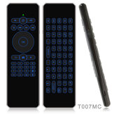 T007C T007MC 2.4G Wireless Colorful Backlit Mini Keyboard Voice IR Learning Remote Control Airmouse