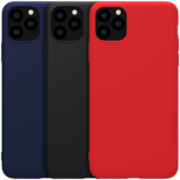 NILLKIN Smooth Shockproof Soft Rubber Wrapped TPU Protective Case for iPhone 11 Pro Max 6.5 inch
