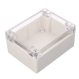 Caja de proyecto electrónico impermeable de plástico con tapa transparente, tamaño 115*90*55 mm