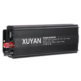 XUYUAN 5000W autós áramátalakító DC 12 / 24V - AC 110 / 220V módosított szinusz átalakító USB töltőporttal