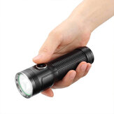 SST40 LED 2500lm 500m Leistungsstarke Taschenlampe USB wiederaufladbar LED Scheinwerfer für die Campingjagd, mit 26650 Batterie