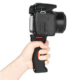 UURIG R003 1/4 Parafuso Vlog Handle Hand Grip Estabilizador para DSLR SLR Câmera Smartphone Câmera de ação