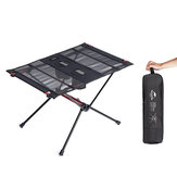 Naturehike NH19Z027-Z tragbarer Klappstisch aus ultraleichter Aluminiumlegierung für Camping und Picknick, maximale Belastung 30 kg.