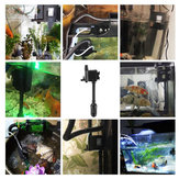 Pompe à eau submersible pour aquarium 3 en 1 Filtre à eau pour réservoir de poisson Pompe à oxygène Circulation de l'eau