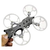 17g Only 2Inch Indoor Whoop FPV RC Drone Manti Frame Kit 100mm Wheelbase With 4 Prop Guard