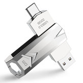 DM 32GB 64GB 128 ГБ USB 3.0 Type-C USB-C OTG Flash Диск U для Type-C смартфонов, ноутбуков, планшетов Huawei Xiaomi MacBook