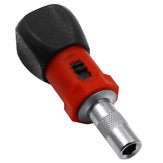 Chave catraca chave de aço carbono chave catraca cabo Tomada chave de fenda 6,35mm
