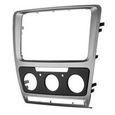 Car Stereo Радио Fascia Panel Пластина Рамка 2 Din для Skoda Octavia Manual A / C 2010-2013 