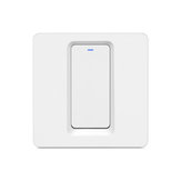 Bakeey 600W 1 Way Smart WIFI Button Wall Switch Light Tuya APP Remote Control Work With Google Assistant Amazon Echo