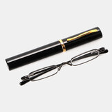 نظارات القراءة المصغرة مع حامل القلم بالألوان الستة