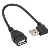 Καλώδιο δεδομένων Bakeey Standard USB 3.0 High Speed Transfer Elbow Extension Adapter για τηλεοπτικό υπολογιστή