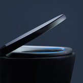 Diiib Multifunkciós 3D Smart Hangvezérléses WC ülőke LED éjjeli fény Bidet
