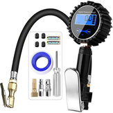 200 PSI digitális gumiabroncs felfúvónyomásmérő a személyautók, teherautók, motorok és kerékpárok számára
