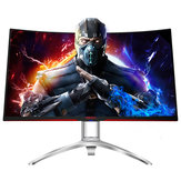 XM Ecosystem AOC AG322FCX1 Game E-Sports Monitor 31.5 Inch 144Hz Refresh Rate 178° Viewing Angle 1800R Large Curvature 3000:1 High Static Contrast Display