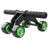 KALOAD 4 ruote ABS Roller Wheel Sport Fitness Gym esercizio di stretching Wasit Abdominal Wheel Rooler