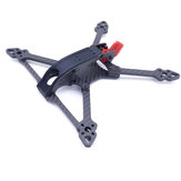 ESPACE 225mm empattement X-Type 5 pouces cadre Kit 5 mm bras avec pièces imprimées en 3D pour FPV Racing RC Drone