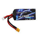 X-Rider Flamingo Upgraded 7.4v 1300mAh 25C 2S Lipo Battery for 1/8 RC Tricycle Spare Parts