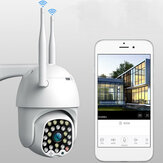 Bakeey 23 LED 1080P 5MP Smart Dome Fotoradar Dwukierunkowy dźwięk Kolorowy noktowizor IP66 Wodoodporny Automatyczne śledzenie CCTV Monitor bezpieczeństwa w domu 