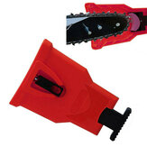 Affûteuse de dents de scie à chaîne montée sur barre ou outil d'affûtage Jaune/Vert/Rouge