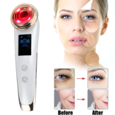 45 ° C Heating Ultrasonic Vibration EMS Micro Current Enhances Firming And Whitening Freckle Beauty Sleep Instrument
