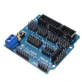 UNO R3 Érzékelő Shield V5 Bővítőtábla Geekcreit Arduinohoz - termékek, amelyek az hivatalos Arduino lapokkal működnek