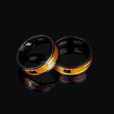 NFC-tag NTAG213 Vingerring Multifunctionele Intelligente Ring Titanium Stalen Slimme Draagbare Vinger Digitale Ringen voor Mannen Vrouwen