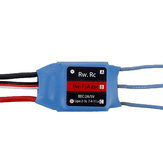 RW.RC 15A RC Brushless ESC with 5V2A BEC Support 2S-3S for RC Models Fixed Wing Airplane Drone