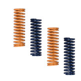 4Pcs Ultimate Upgraded Blue/Yellow Flat Bed Leveling Spring Extruder Spring for 3D Printer