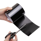150x20cm PVC Siyah / Beyaz Süper Sabitleme Güçlü Su Geçirmez Yapıştırıcı Bant Boru Tamiri Bandı Kendi Sabitleyici Bant Sızıntı Duraklama Conta Yalıtım Bandı
