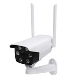 Caméra de sécurité sans fil infrarouge IP65 étanche avec haut-parleur IP 12V caméra de sécurité HD WiFi 1080P