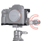UURig R013 L لوحة إطلاق سريعة لتمديد تركيبة الرف مع كرة باردة وبرغي 1/4 لكاميرا سوني A73 A7R3 A7M3