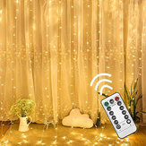 3M*3M USB 8 Modes 300LED Rideau Lumière de Fée à Fil pour Décoration de Noël Fournitures de Mariage