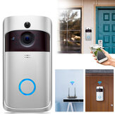 Smart 720P WiFi Video Campanello di sicurezza in tempo reale fotografica Talk Night Vision PIR Motion Detect 
